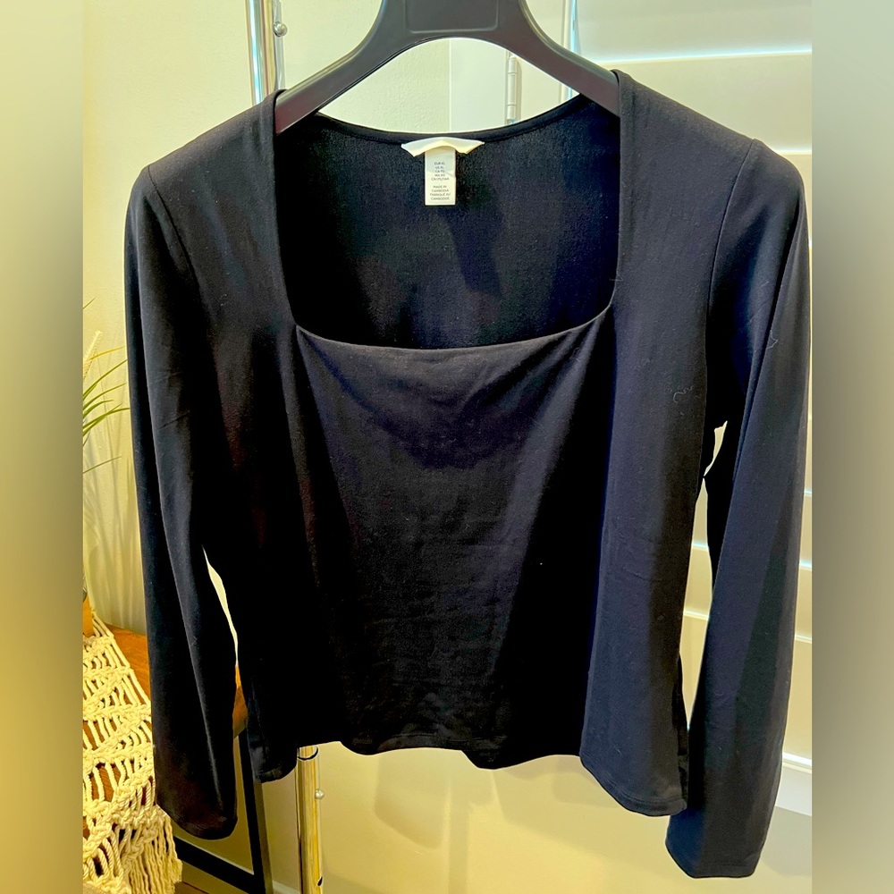 H&M boat neck long sleeve